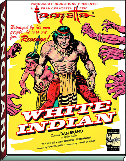 Image: Vanguard Frazetta Classics Vol. 02: White Indian Deluxe Slipcased HC  - Vanguard Productions