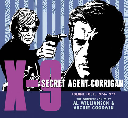 Image: X-9: Secret Agent Corrigan Vol. 04: 1974-1977 HC  - IDW Publishing