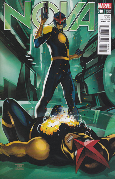 Image: Nova #18 (variant cover - Teaser) - Marvel Comics