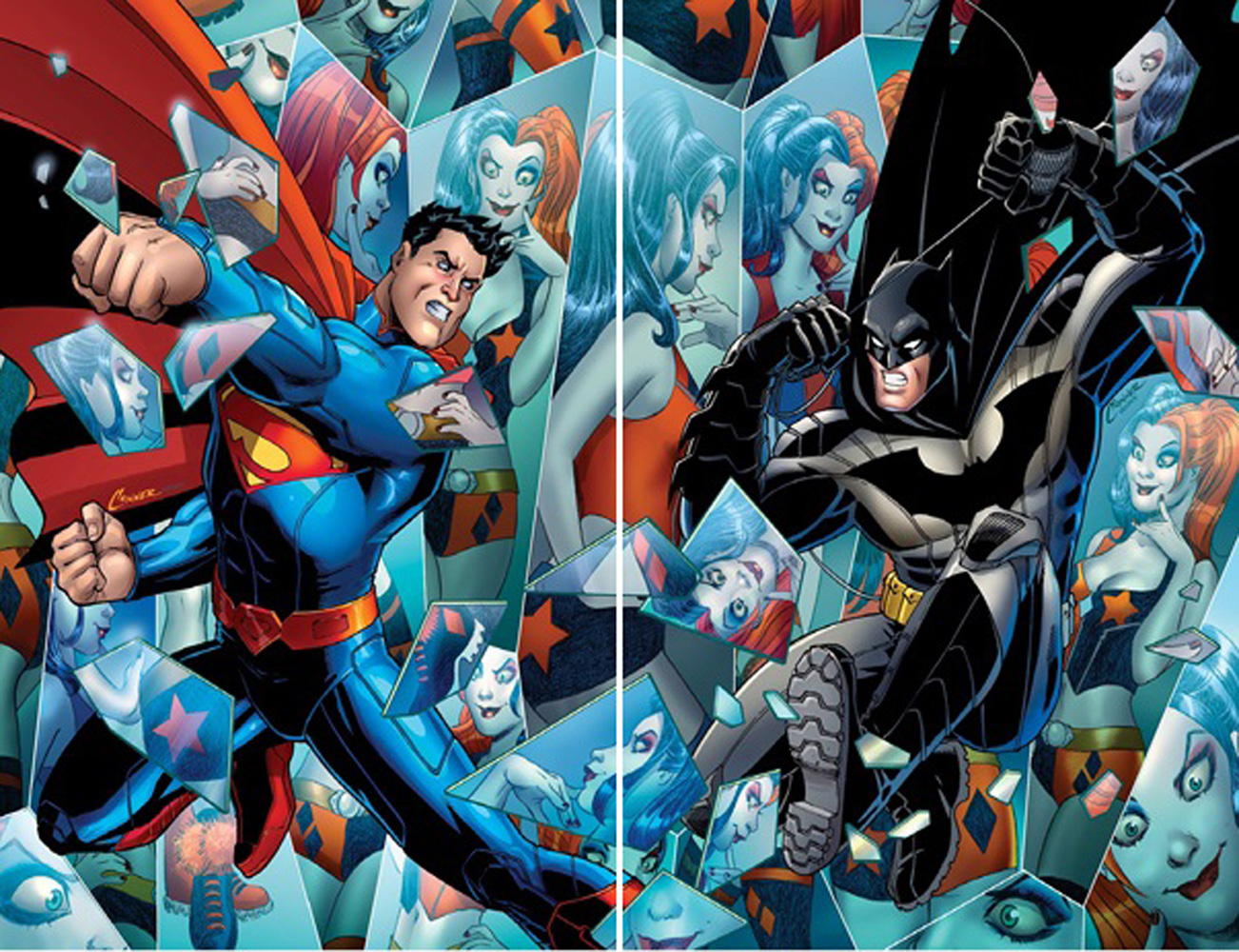 Batman #50 / Superman #50 (DFE Conner cover Set) - Westfield Comics