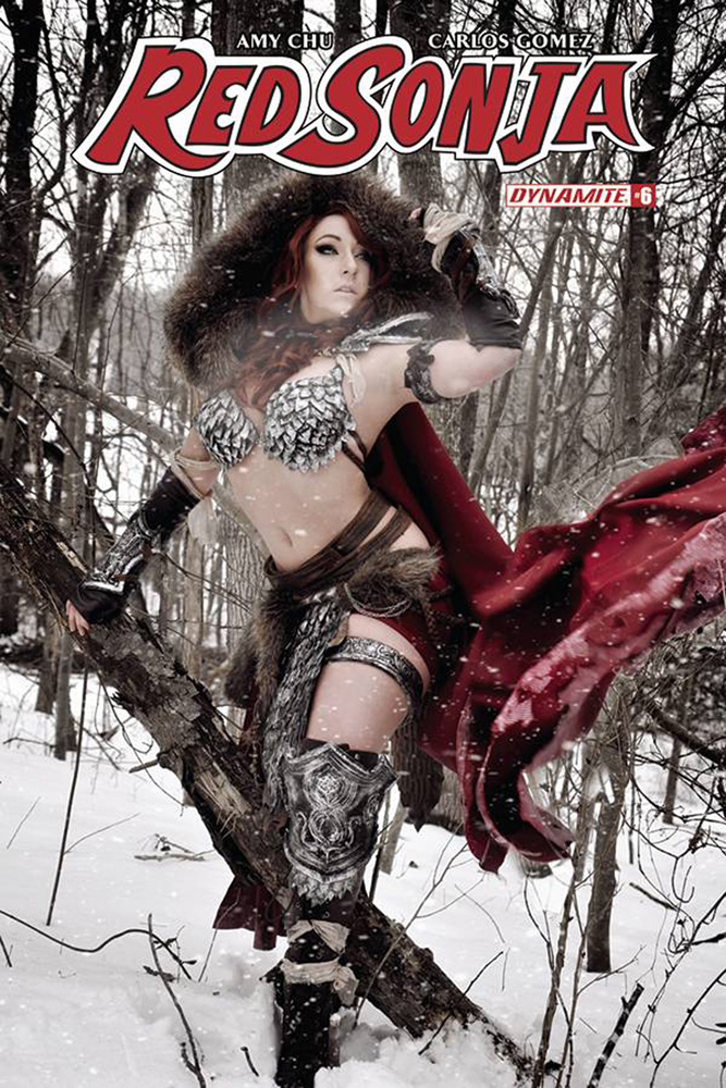 Image: Red Sonja #6 (cover D - Cosplay)  [2017] - Dynamite