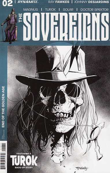 Image: Sovereigns #2 (Segovia b&w incentive cover - 02071) (30-copy)  [2017] - Dynamite