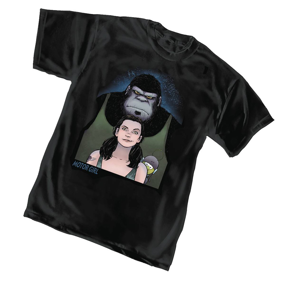 Image: Motor Girl T-Shirt  (L) - Graphitti Designs