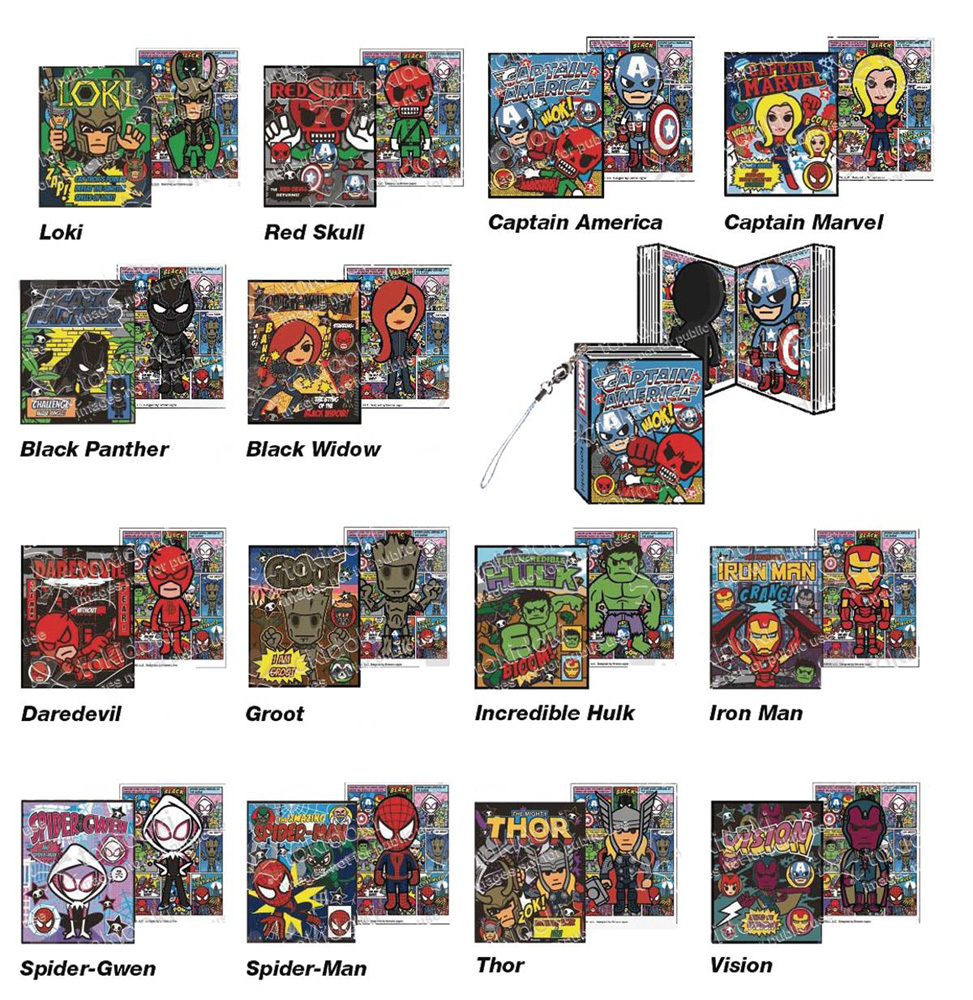 Image: Marvel X Tokidoki Frenzies 24-Piece Blind Mystery Box Display  - Tokidoki LLC