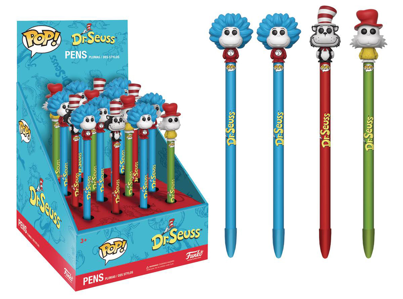 Image: Pop! Dr. Seuss Pen Topper 16-Piece Assortment  - Funko
