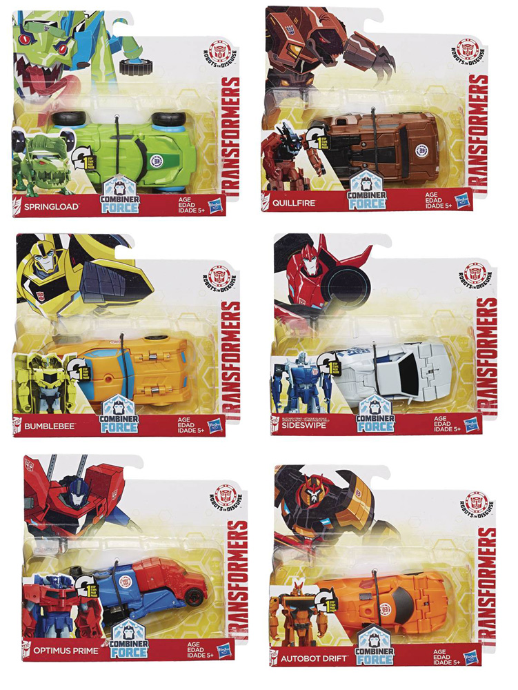 Transformers: Robots in Disguise One-Step Changers Assortment