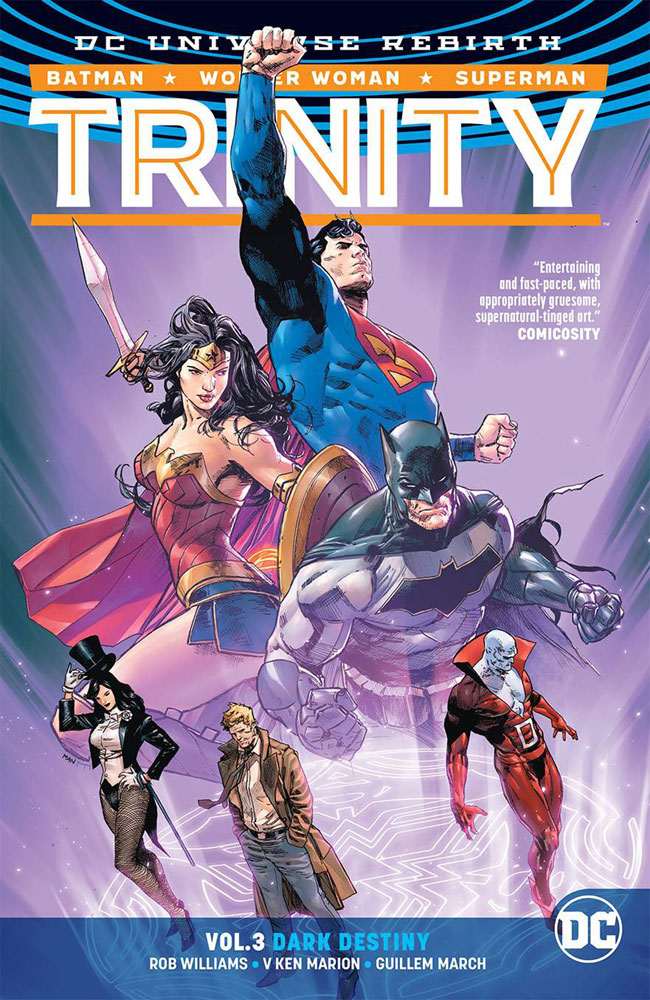 Image: Trinity Vol. 03: Dark Destiny SC  - DC Comics