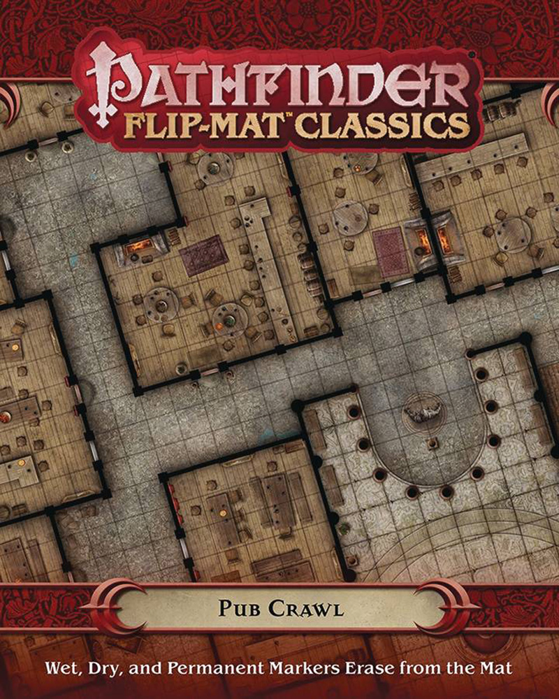 Image: Pathfinder Flip-Mat Classics: Pub Crawl  - Paizo Inc