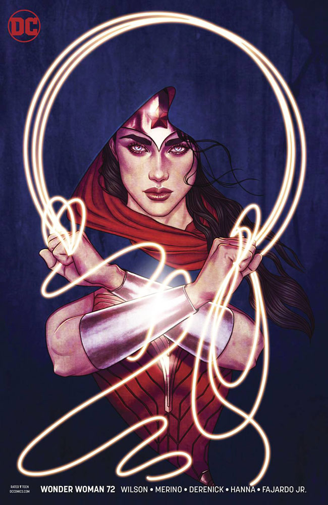 Image: Wonder Woman #72 (variant cover - Jenny Frison) - DC Comics