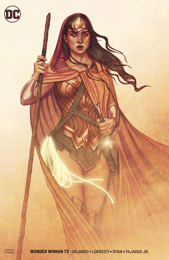 DC/2019 WONDER WOMAN #76 JENNY FRISON VIRGIN ART VARIANT COVER DC/2019 WONDER WOMAN #76 JENNY FRISON VIRGIN ART VARIANT COVER