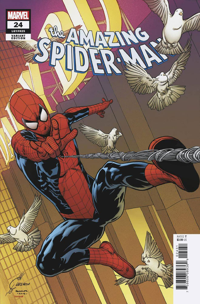 Amazing Spider-Man #24 (variant cover - Joe Quesada) [2019] - Westfield ...