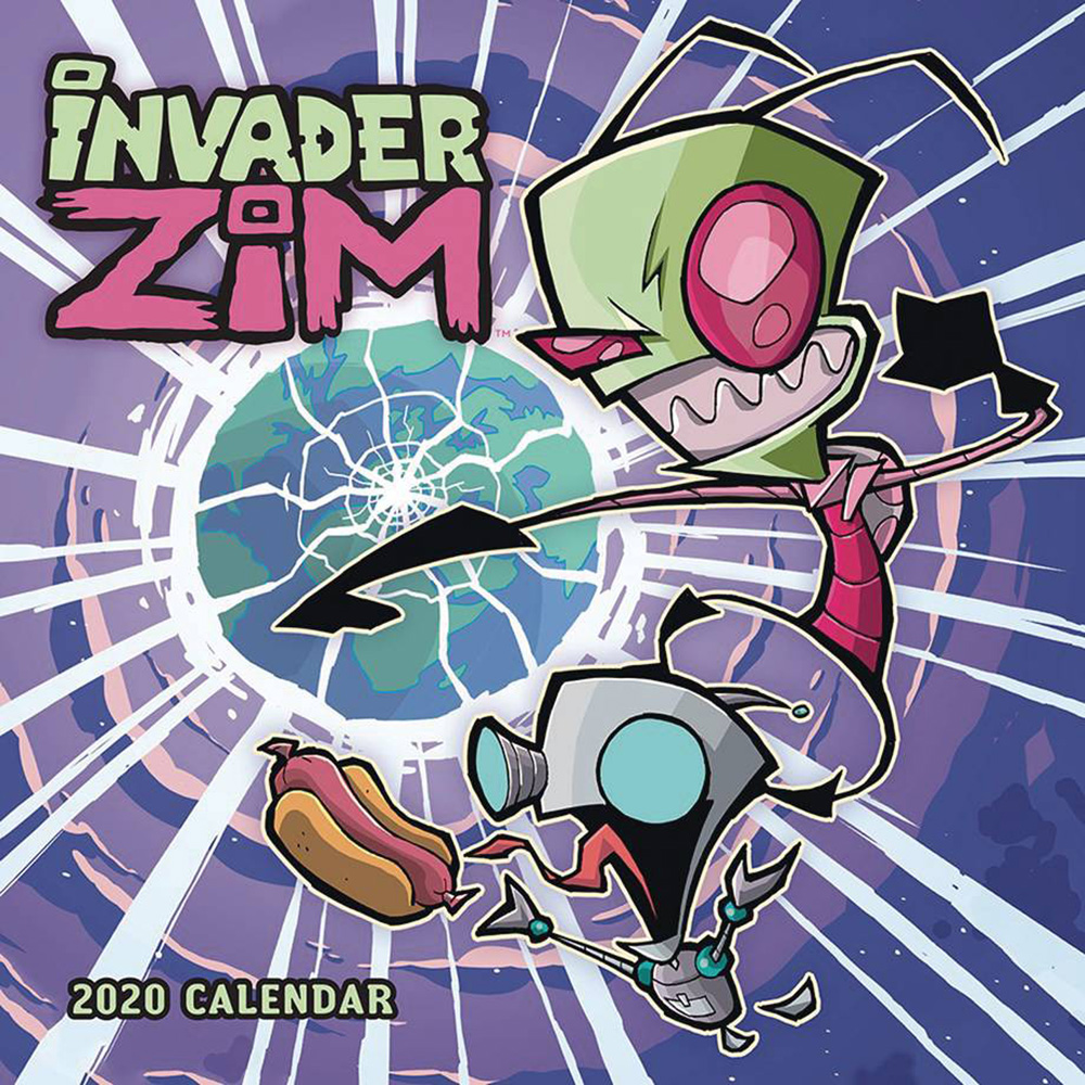 Image: Invader Zim 2020 Wall Calendar  - Abrams