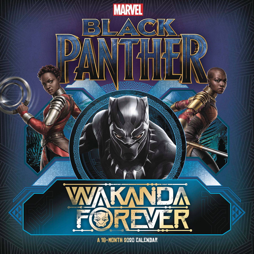 Image: Black Panther: Wakanda Forever 2020 Wall Calendar  - Landmark Calendars