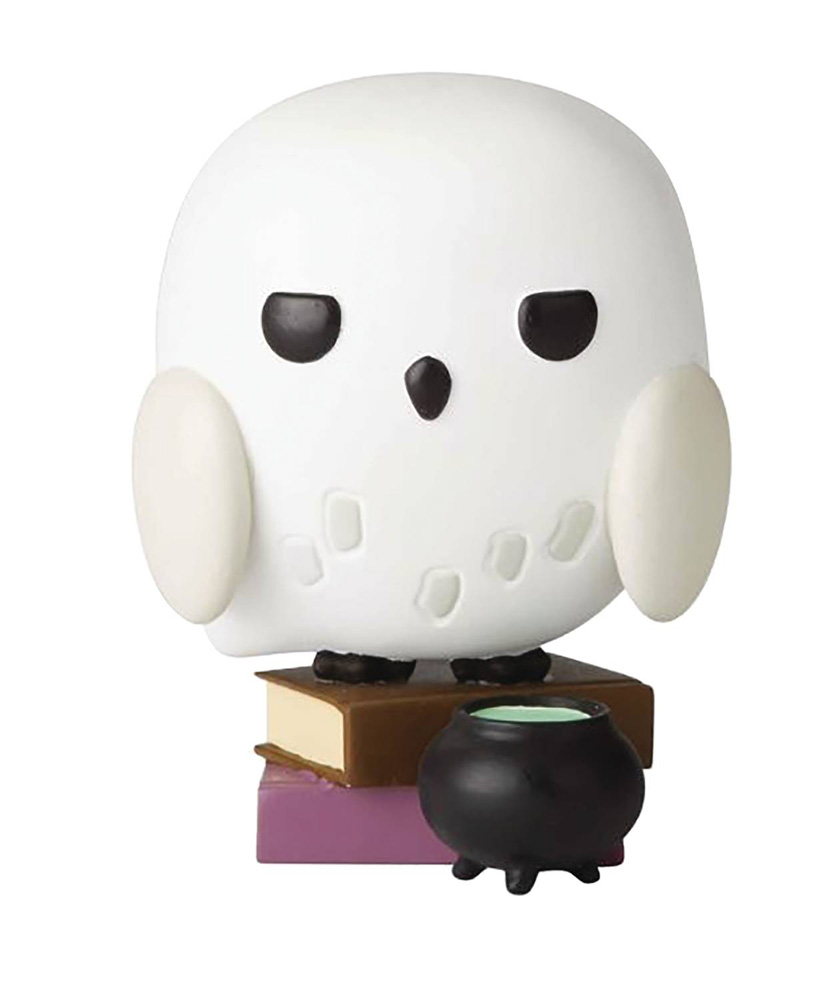 Image: Harry Potter Charms Style Figure: Hedwig  (3-inch) - Enesco Corporation