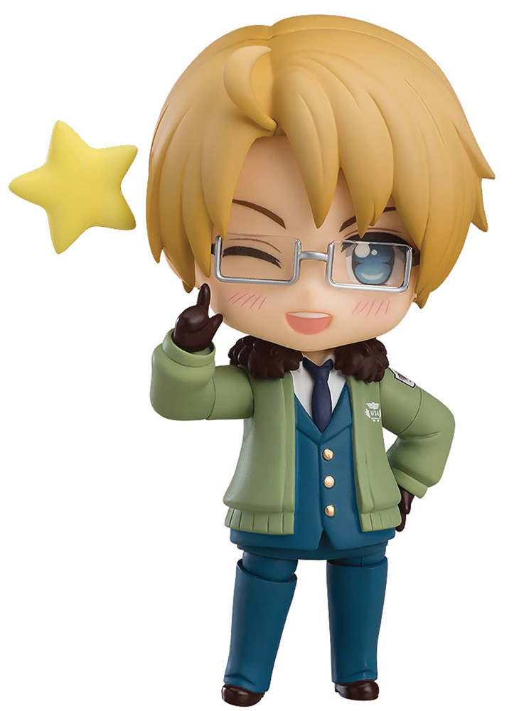 Image: Hetalia World Stars Nendoroid Action Figure: Usa  - Orange Rouge