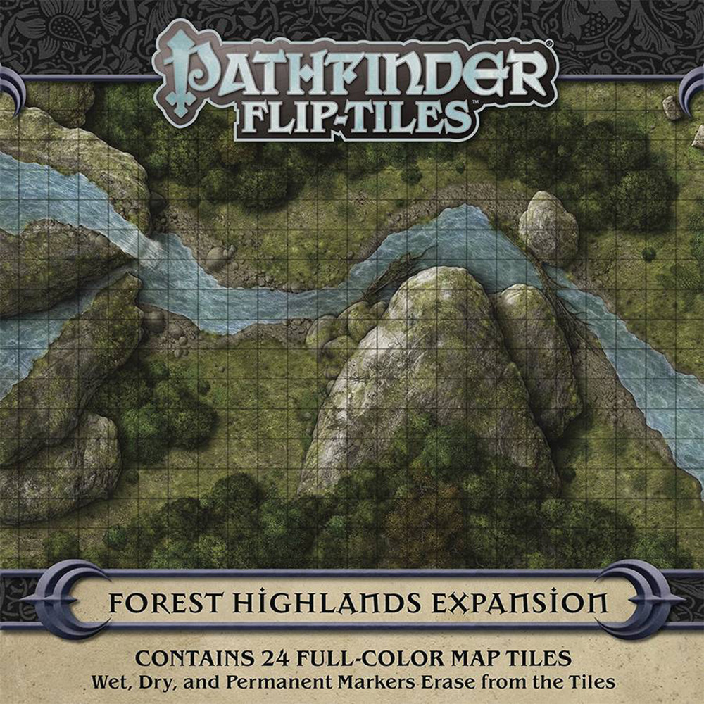 Image: Pathfinder Flip-Tiles: Forest Highlands Expansion Set  - Paizo Inc