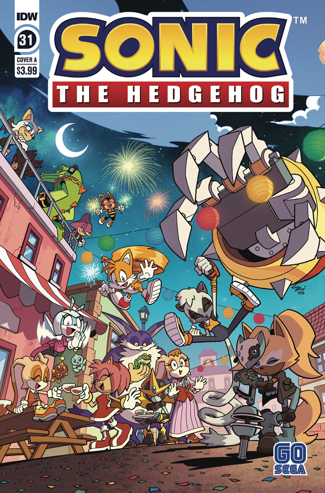 Image: Sonic the Hedgehog #31 (cover A - Yardley) - IDW Publishing