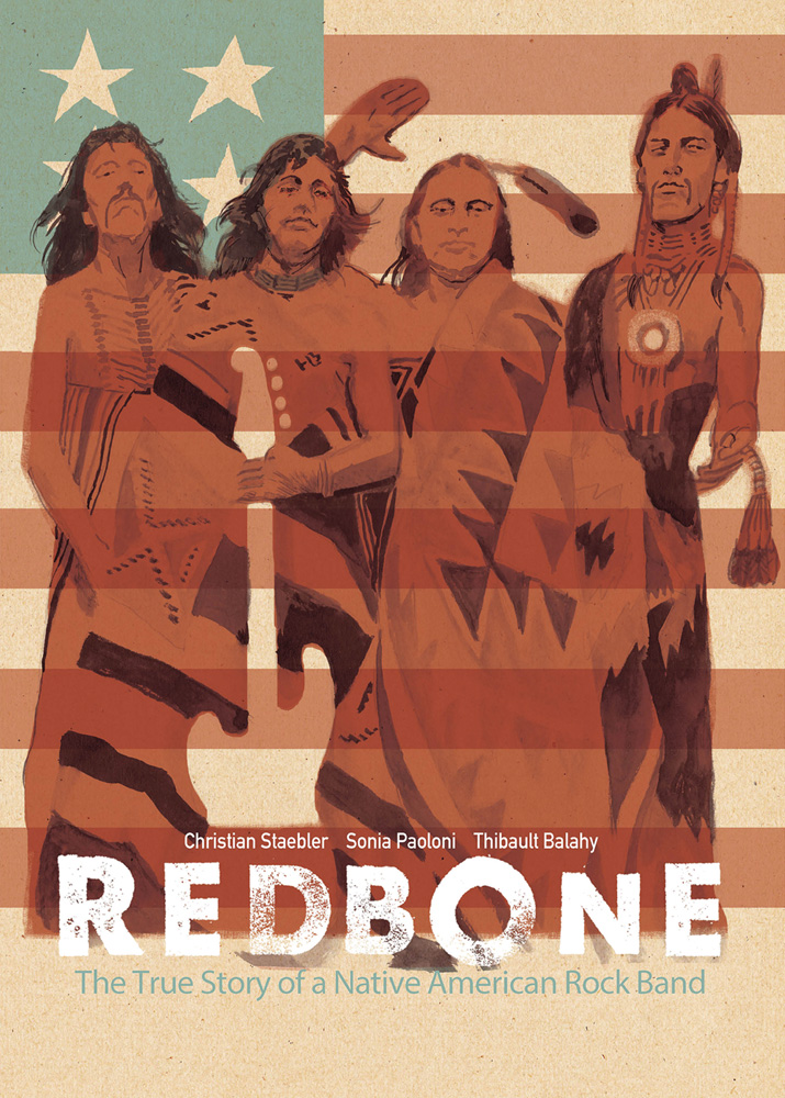 Image: Redbone: The True Story of a Native American Rock Band SC  - IDW Publishing