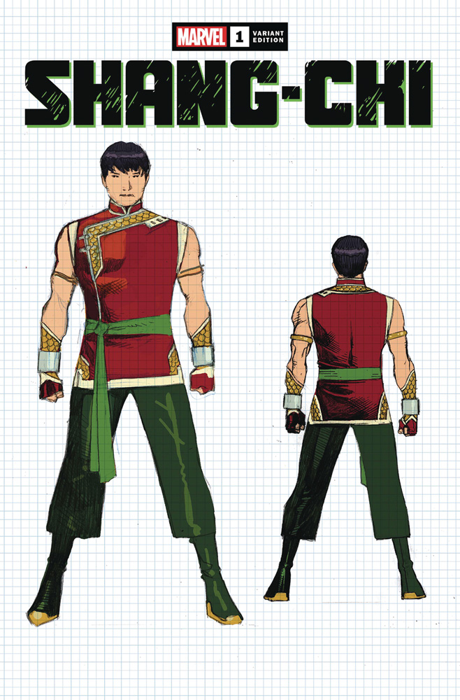Shang Chi 1 Incentive Design 1 10 Cover Cheung 2020 Westfield Comics
