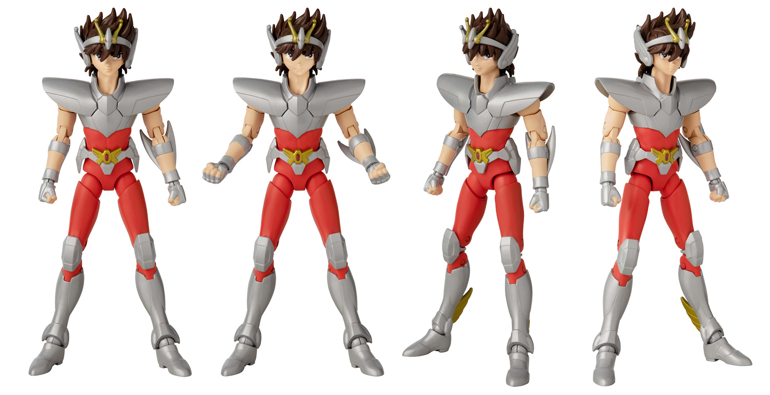 Knights of the Zodiac Anime Heroes Wave 1 Pegasus Seiya Action Figure Super  Anime Store