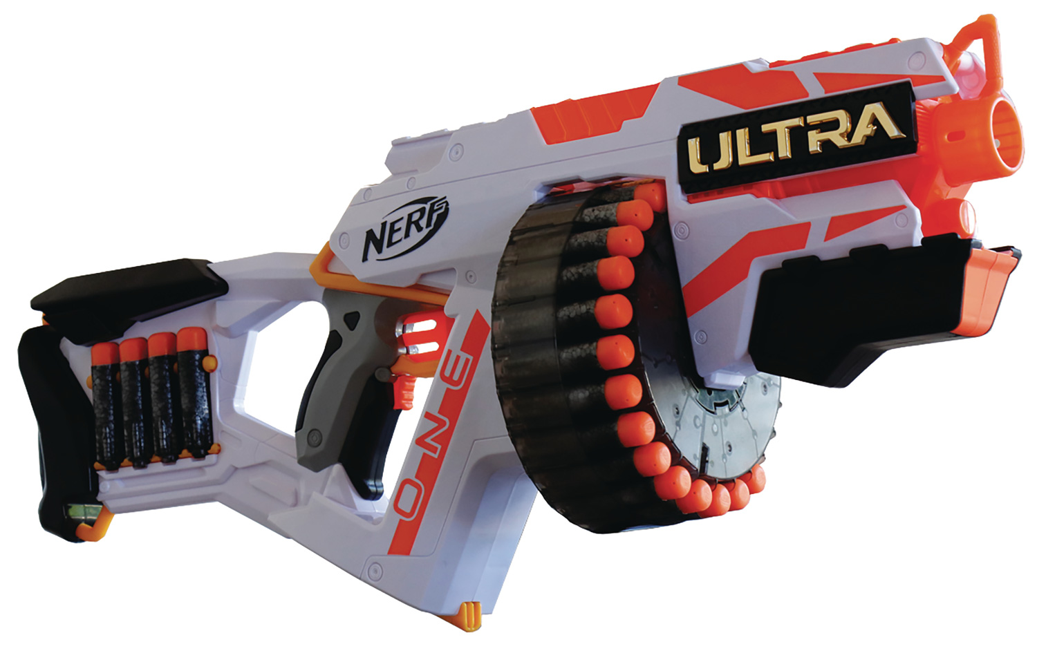 nerf ultra one motorized blaster with 25 nerf ultra darts