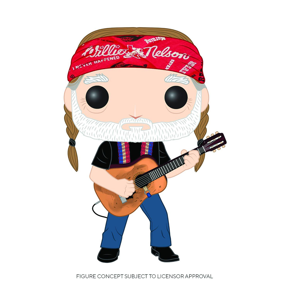 Image: Pop! Rocks Vinyl Figure 202: Willie Nelson  - Funko