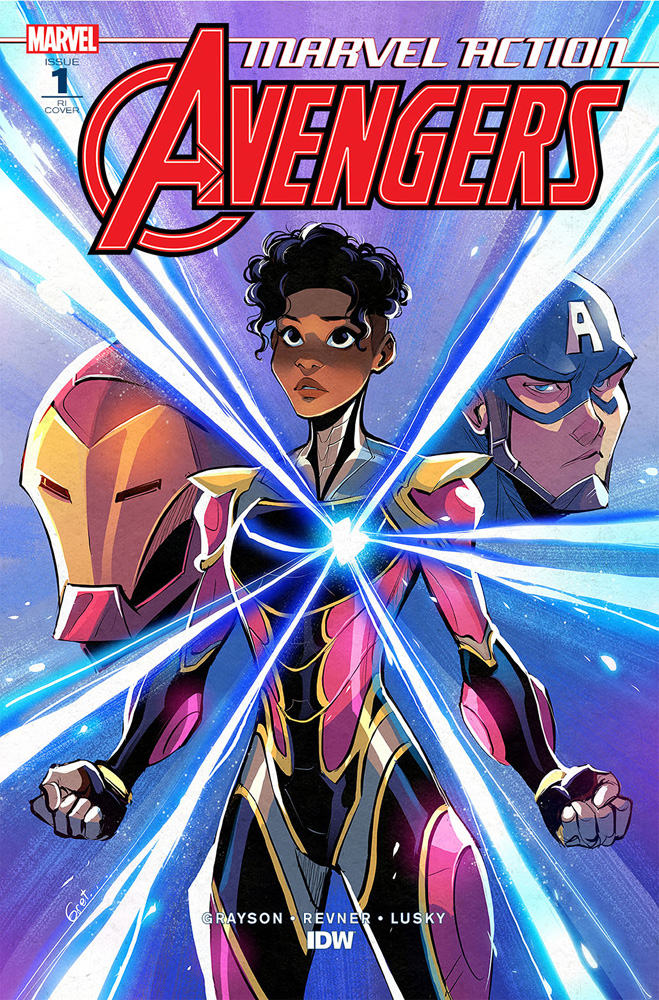 Marvel Action: Avengers #1 (incentive 1:10 cover - Gretel Lusky