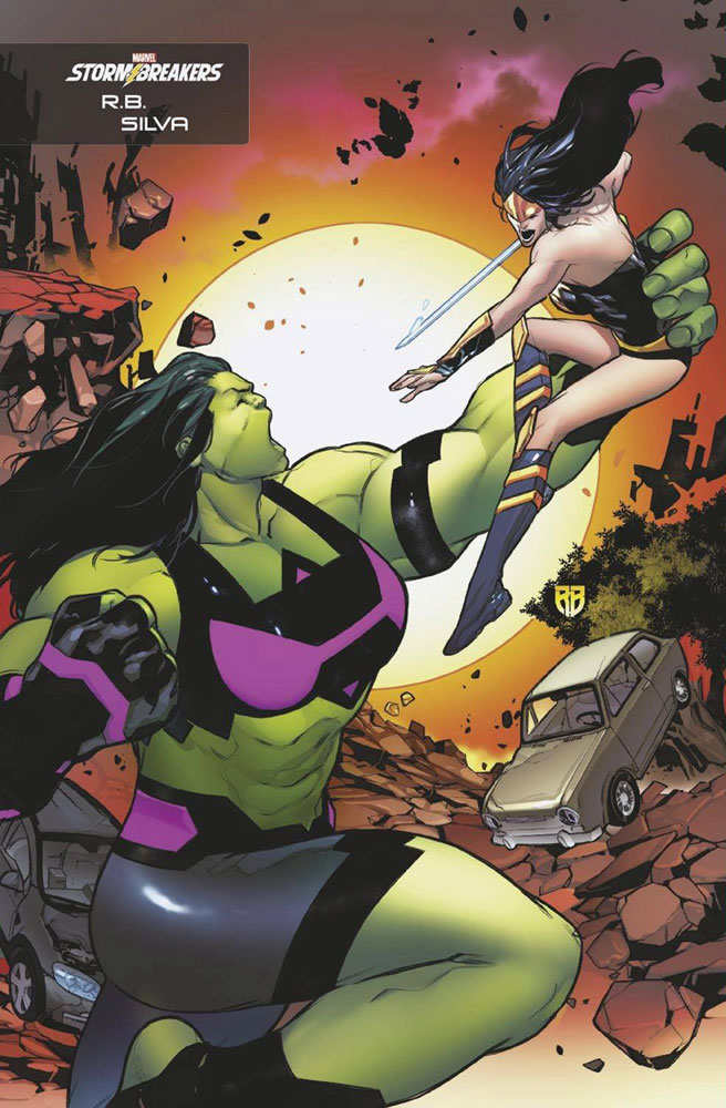 Image: Heroes Reborn #6 (variant Stormbreakers cover - Silva)  [2021] - Marvel Comics
