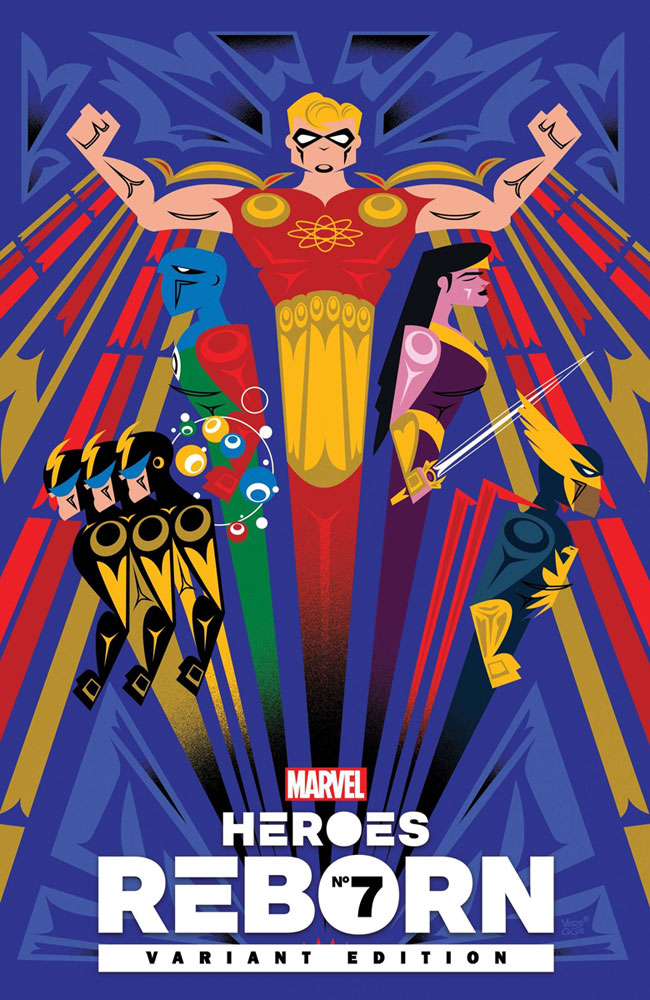 Image: Heroes Reborn #7 (incentive 1:50 cover - Veregge)  [2021] - Marvel Comics