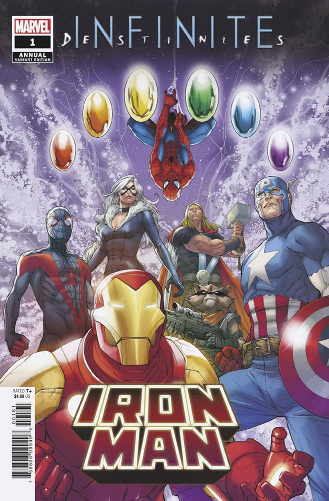 Image: Iron Man Annual #1 (incentive 1:25 Roberson Promo cover)  [2021] - Marvel Comics