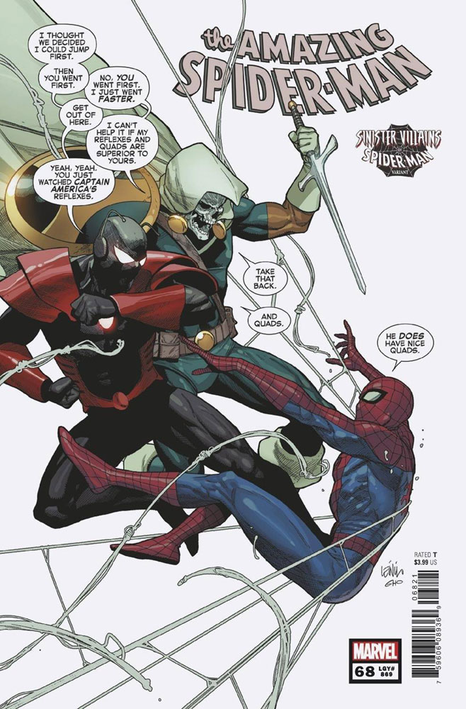 Image: Amazing Spider-Man #68 (variant Sinister Villains of Spider-Man cover - Yu)  [2021] - Marvel Comics