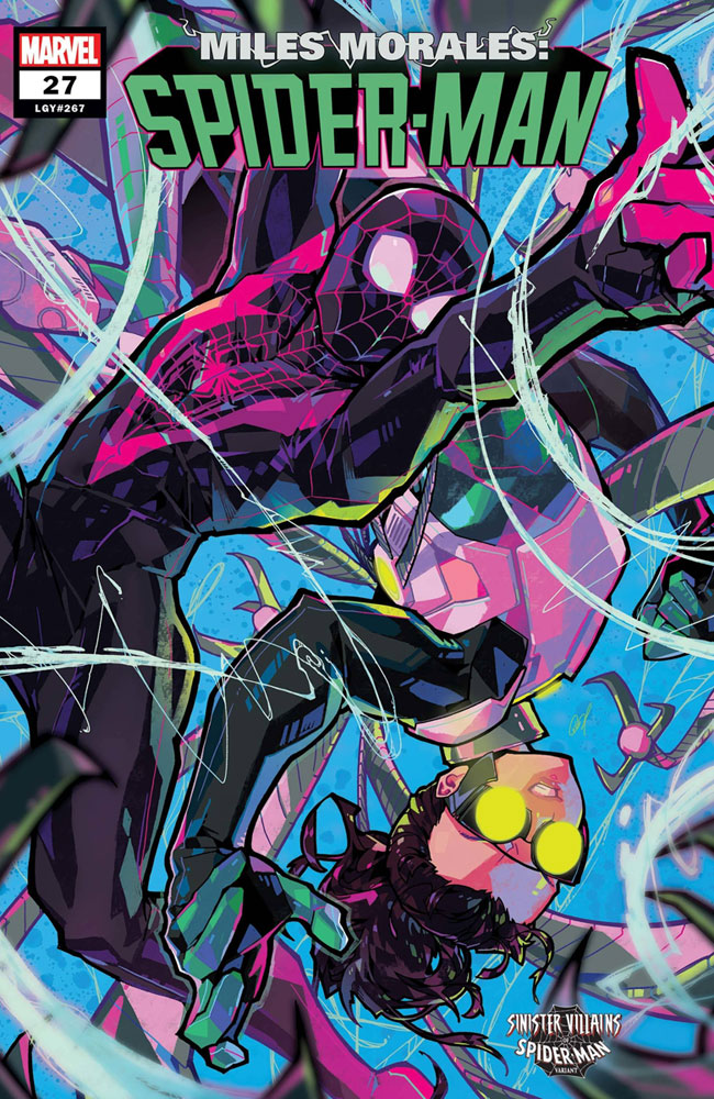Image: Miles Morales: Spider-Man #27 (variant Sinister Villains of Spider-Man cover - Besch)  [2021] - Marvel Comics