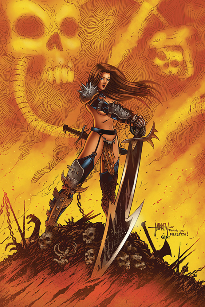 Image: Cavewoman: Metal Age #2 (cover A - Mangum)  [2021] - Amryl Entertainment