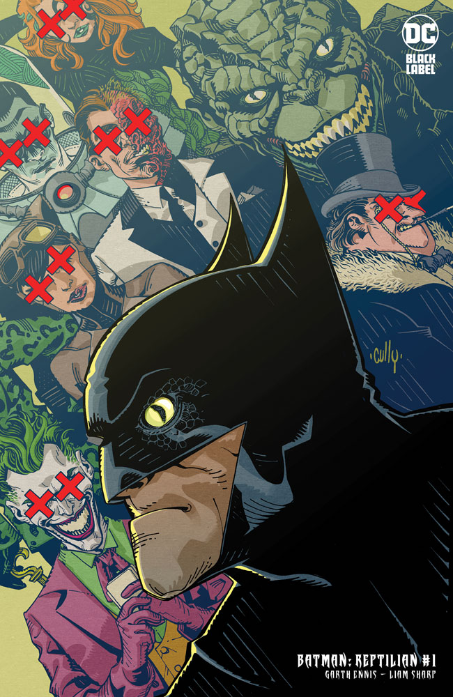 Image: Batman: Reptilian #1 (variant card stock cover - Cully Hamner) - DC Comics