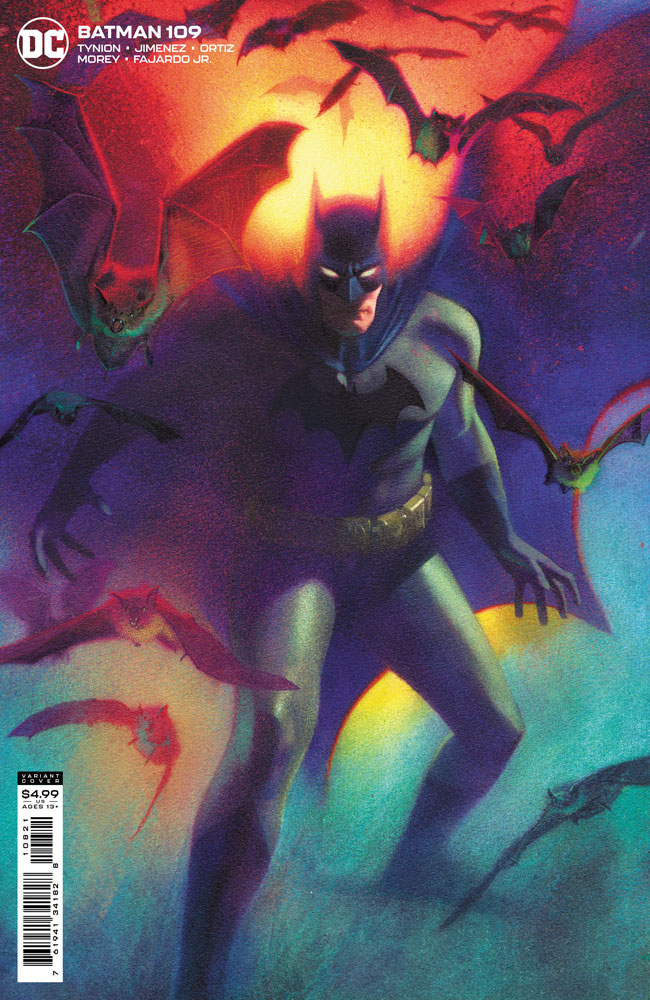 Image: Batman #109 (variant cover - Joshua Middleton)  [2021] - DC Comics