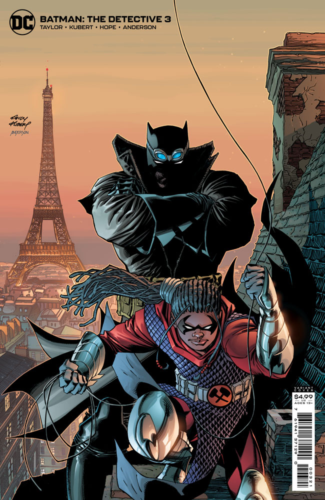 Image: Batman: The Detective #3 (variant card stock cover - Andy Kubert)  [2021] - DC Comics