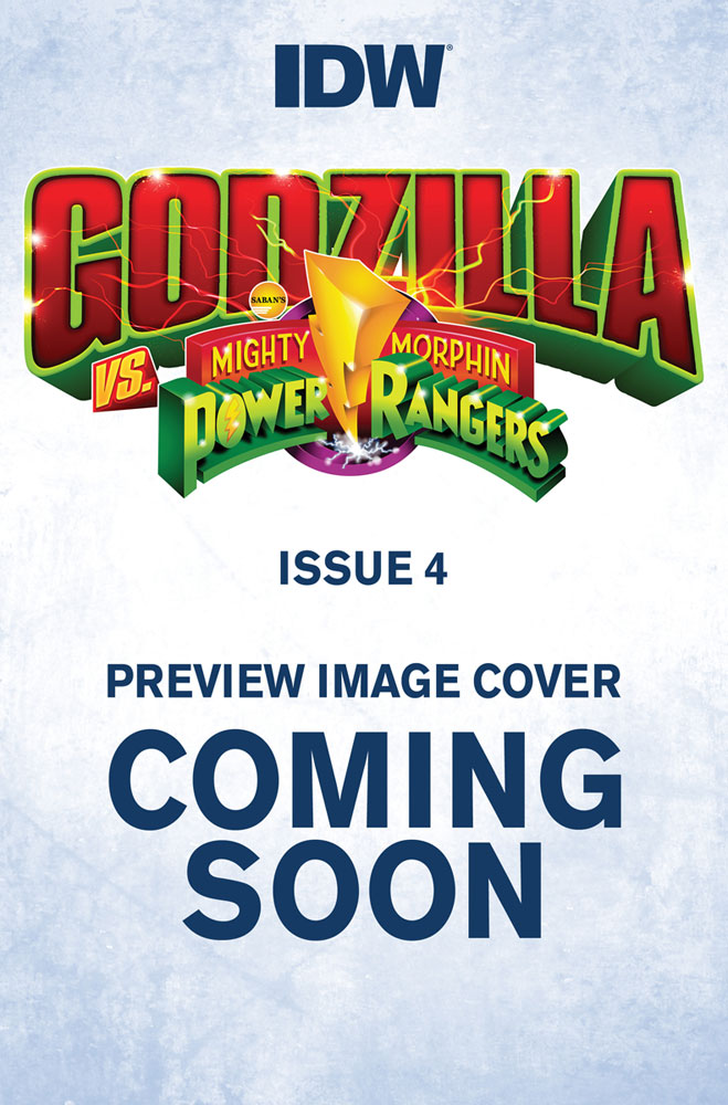 Image: Godzilla vs. the Mighty Morphin Power Rangers #4 (cover A - Freddie Williams II)  [2022] - IDW Publishing