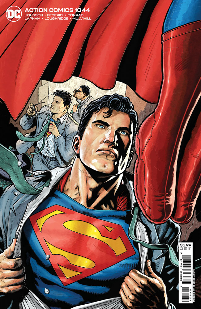 Image: Action Comics #1044 (variant card stock cover - Ian Churchill variant) - DC Comics