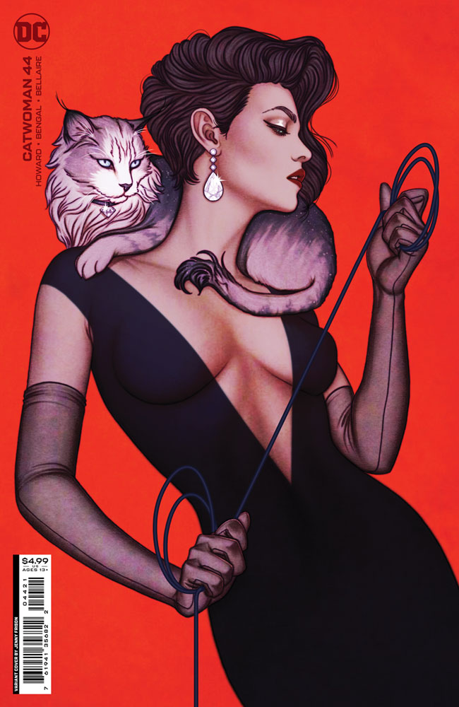 Image: Catwoman #44 (variant card stock cover - Jenny Frison) - DC Comics