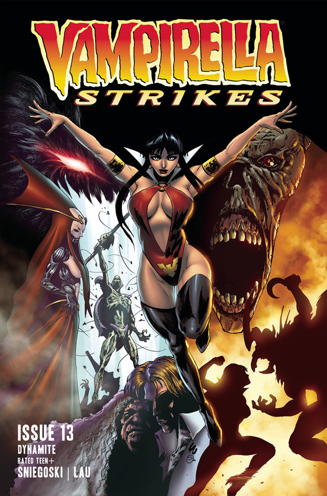 Image: Vampirella Strikes #13 (cover D - Lau) - Dynamite