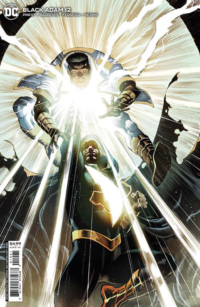 Image: Black Adam #12 (cover B cardstock - Eddy Barrows) - DC Comics