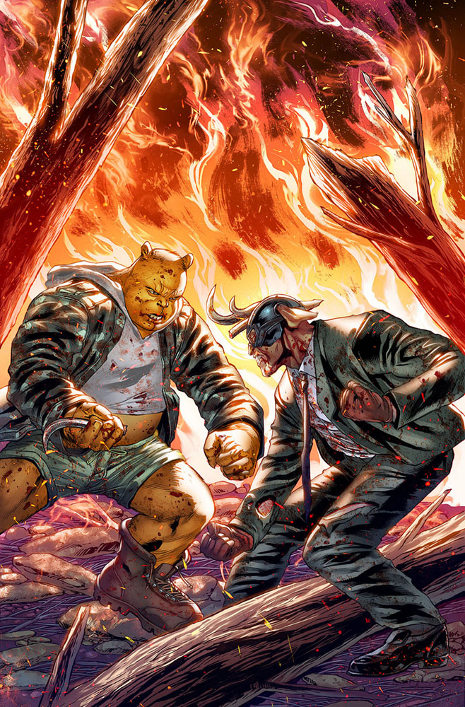 Pooh vs. Bambi #3 (cover B - Igor Vitorino) - Westfield Comics