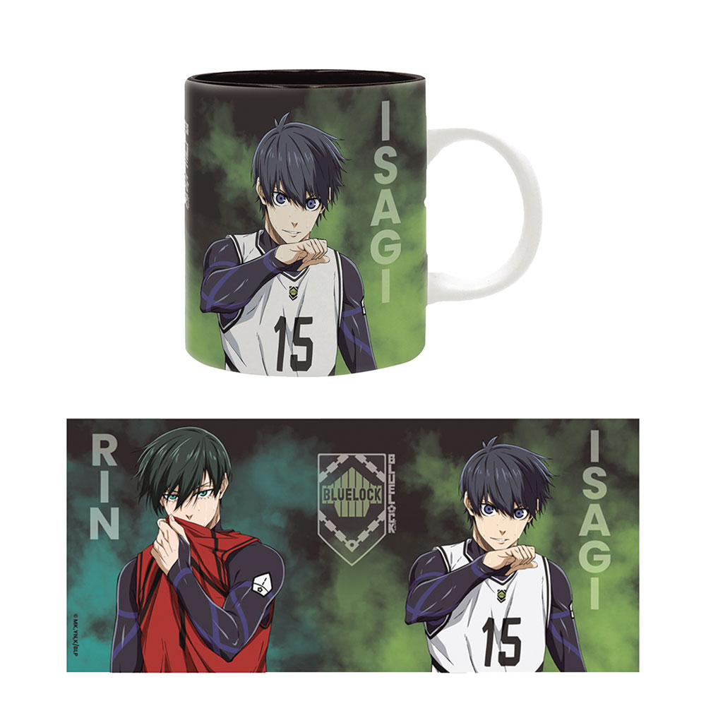 Blue Lock Mug: Isagi vs. Rin (11 ounce) - Westfield Comics