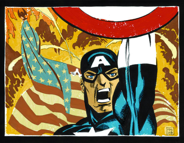 Image: Captain America: White Poster  - Marvel Comics
