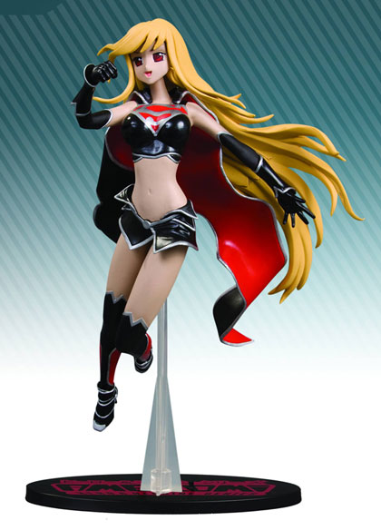 Ame-Comi Heroine Series PVC Statue: Supergirl (V.1) Black Suit