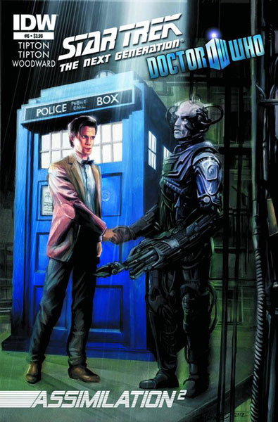 Image: Star Trek: TNG / Doctor Who - Assimilation2 #6 - IDW Publishing