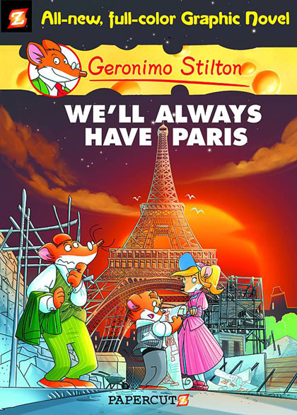 Image: Geronimo Stilton Graphic Nove 11: Well Always Have Paris HC  - Papercutz
