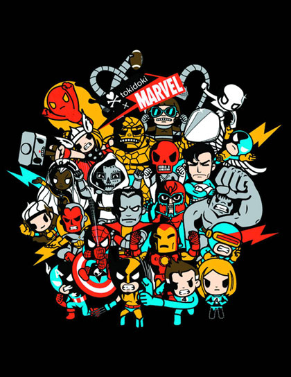 tokidoki marvel hoodie