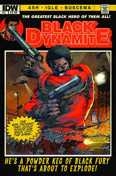 Image: Black Dynamite #2 - IDW Publishing