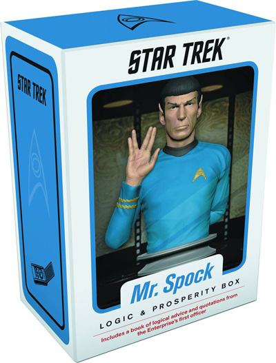 Image: Star Trek Mr. Spock Logic & Prosperity Box  - Chronicle Books